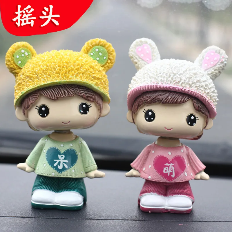

Premium car furnishing articles lovely shook his head doll lovers car interior decoration supplies the car accessories