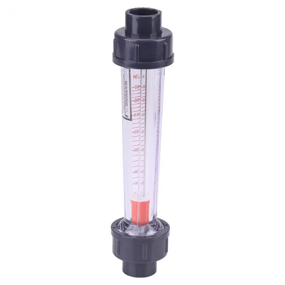 60-600л/ч Пластиковый Трубчатый жидкий расходомер воды LZS-15 расходомер индикатор расхода