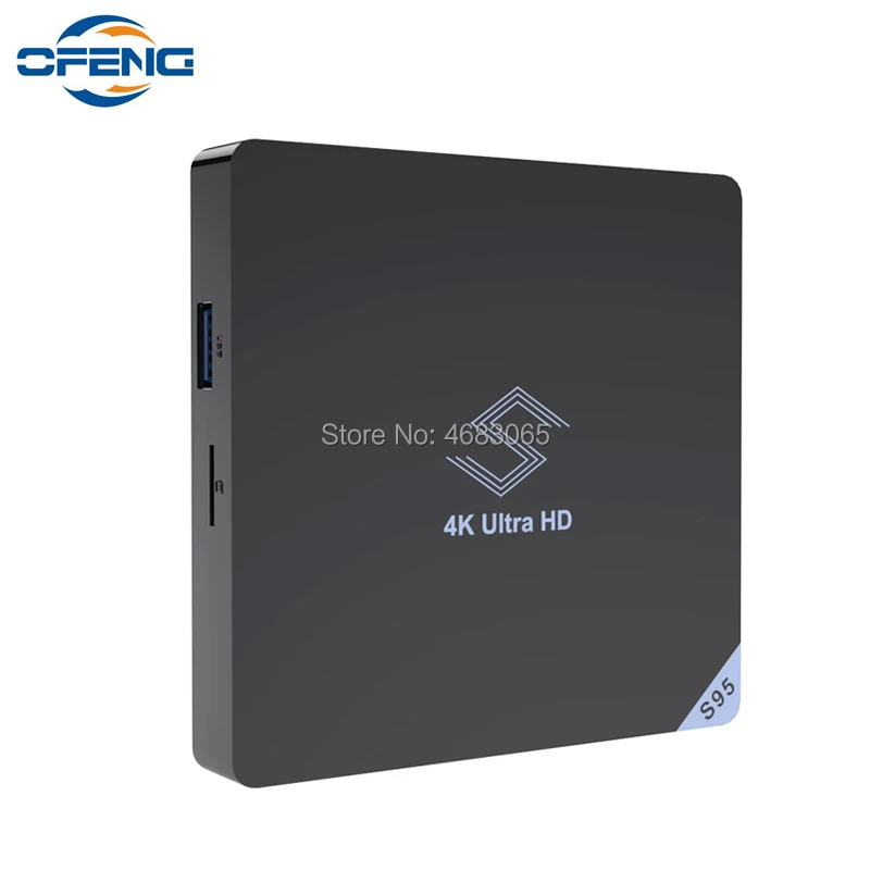 S95 4K HD Android 8 1 TV Box Max S905XII 2 ГБ/4 ГБ 16 ГБ/32 медиаплеер 64 бит Bluetooth 4 0 4/5 ггц WiFi