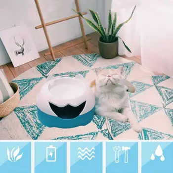 

Automatic Doggie Dog Water Fountain Dispenser Sprinkler Paw Press Pet Activated