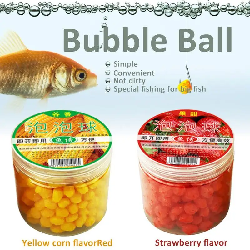 

Bubble Ball Granule Fish Bait Floating Fragrant Lure Accessory