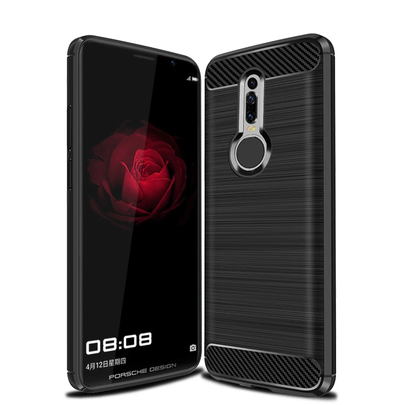 Brushed Carbon Fiber Phone Cases For Huawei Mate RS SE 10 Pro Luxury Shockproof Case Cover 9 Lite Anyy |