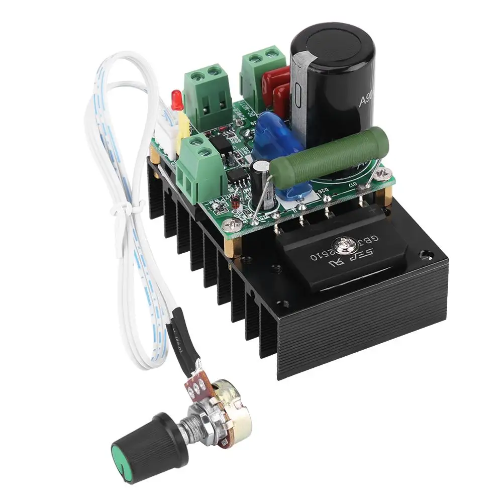 

Motor Speed Driver Controller 12-110VAC/ 15-160VDC 300W Motor Speed Driver Controller Ultra-high Voltage Scope 5A