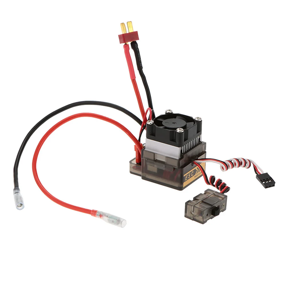 320A 7 2 V-16V матовый ESC электронный Скорость контроллер с 5 6 V/2A BEC для 1/8 1/10 внедорожный