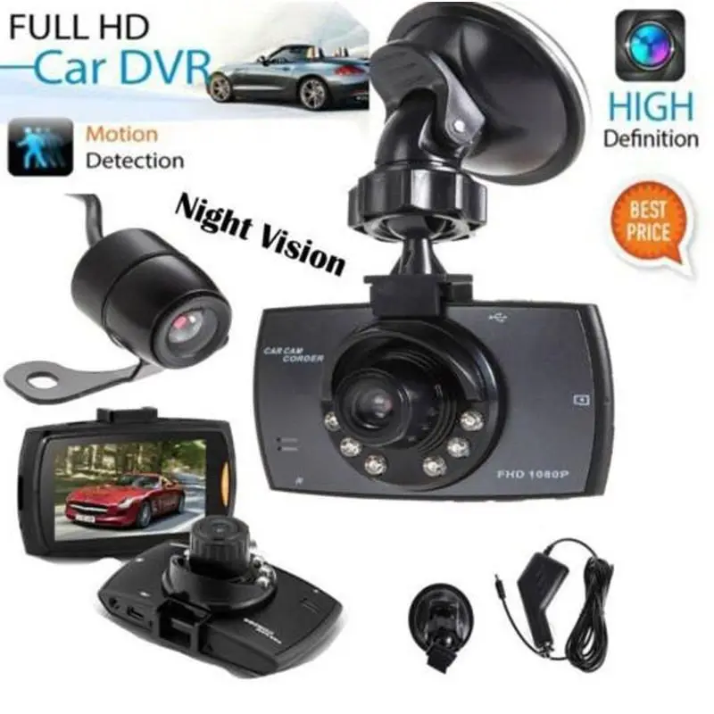 

HD Dash-Cam Camera Front InCab Driving Recorder Car DVR GPS Logger G-Sensor