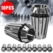 10pcs/set High Hardness ER16 Spring Collets for Industrial Use Milling Machines 1/2/3/4/5/6/7/8/9/10mm Spring Collet Set 10pcs/set High Hardness ER16 Spring Collets for Industrial Use Milling Machines 1/2/3/4/5/6/7/8/9/10mm Spring Collet Set
