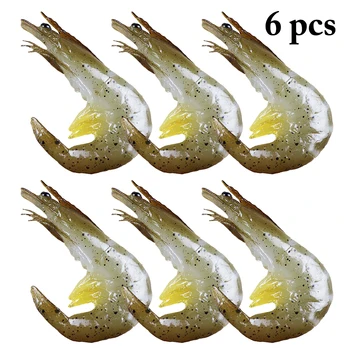 

6PCS Simulation PVC Shrimp Simulation Lobster Crab Model High Imitation Shrimp Shooting Prop Fake Food Model Photo Props