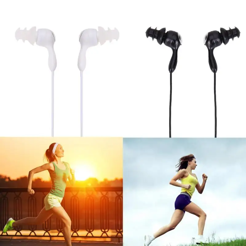 

3.5mm Sports Earphone In-ear Swimming Waterproof Durable Earphone 3.5mm Jack MP3 Player Earphone For iPhone
