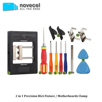 

2 in 1 BGA IC Precision Fixture Rework Station Holder Screwdriver Kit Mobile Phone Mainboard Repair Tools