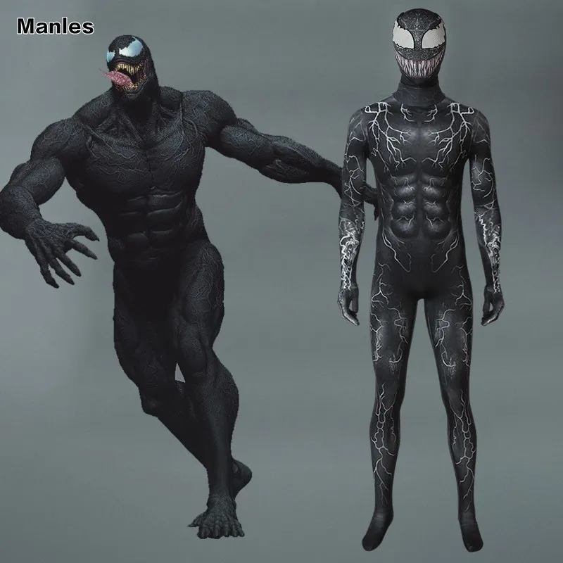 VENOM SPIDERMAN MOVIE Spider Man Eddie Brock Keychain cosplay MARVEL USA
