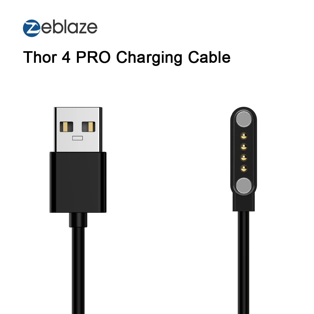 Кабель для зарядки часов Zeblaze THOR 4 Pro 65 см | Электроника