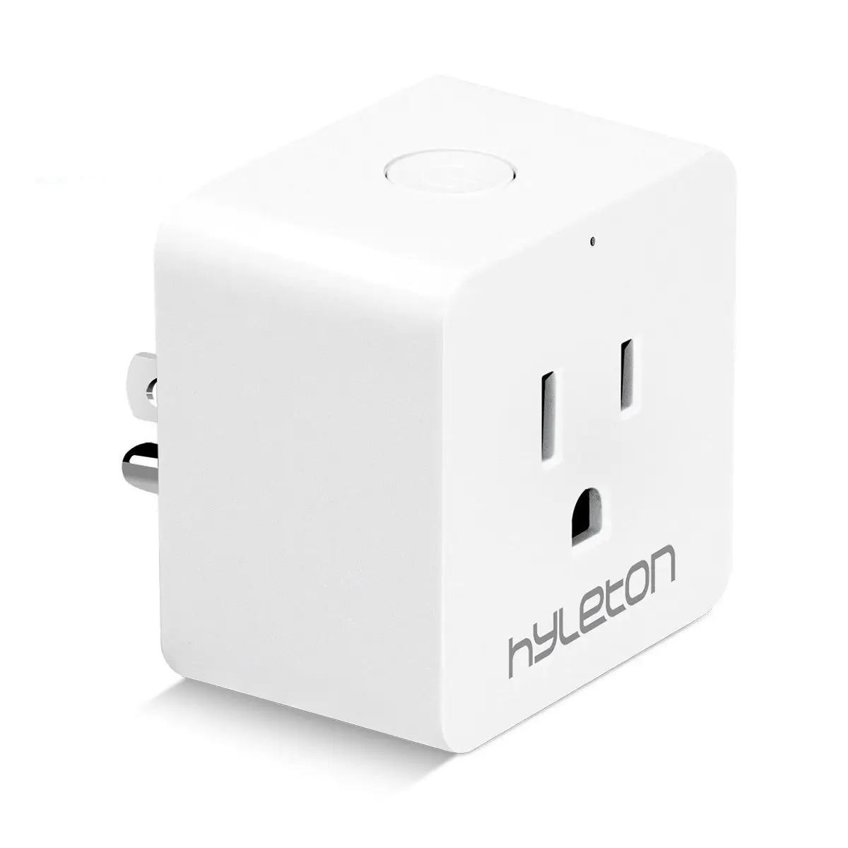 

Hyleton Wifi Smart Plug Compact Size Wifi Smart Outlet Timer No Hub Required Timing Function-Remote Control Anywhere (2 pack 3