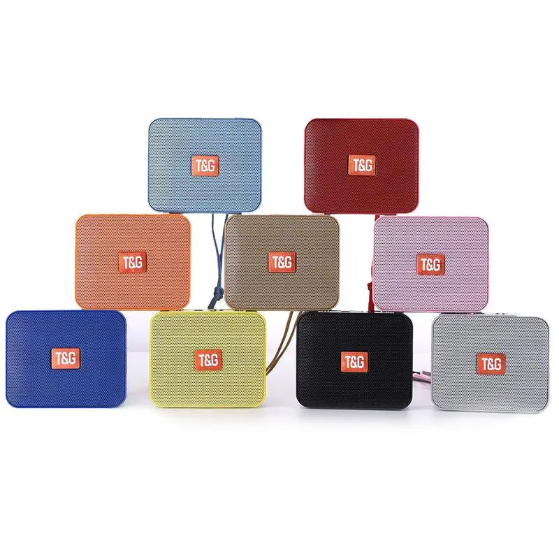 

Mini Wireless Bluetooth 5.0 Speaker Portable Innovative Square Bluetooth Speaker Support TF Card U Disk With Hands-free Function