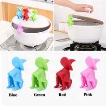 Творческий злодей силиконовый кухонный подъемный горшок крышка переливное устройство Heighter инструменты