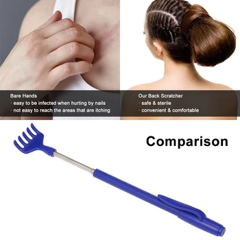 

Multi-functional Telescopic Back Scratcher Massager Extendable Pen Shape Body Massager Back Scratcher