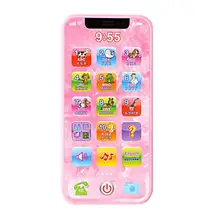 New Kids Children Game Multi Language Mobile Phone Over 3 Years Old Toys Pink, Blue Early Education