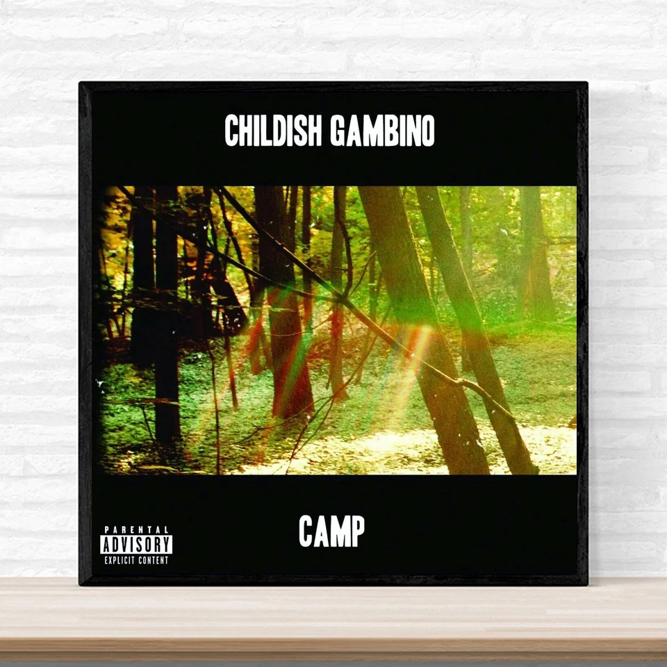 Детский Gambino Camp плакат 2011 Дональд глобер альбом музыка афиши фильмов Печать на холсте домашний Декор стены искусства без рамки