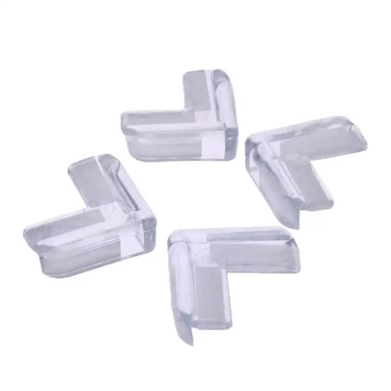 

Baby Silicone Safety Protector Table 4Pcs Corner Protection from Children Anticollision Edge Corners Guards Cover For Child Kids