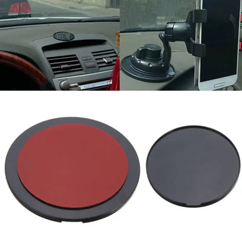 

1Pcs High Quality Car Dashboard Holder Cap Mount Adhesive Suction Disk Stick Pad For Cell Phone