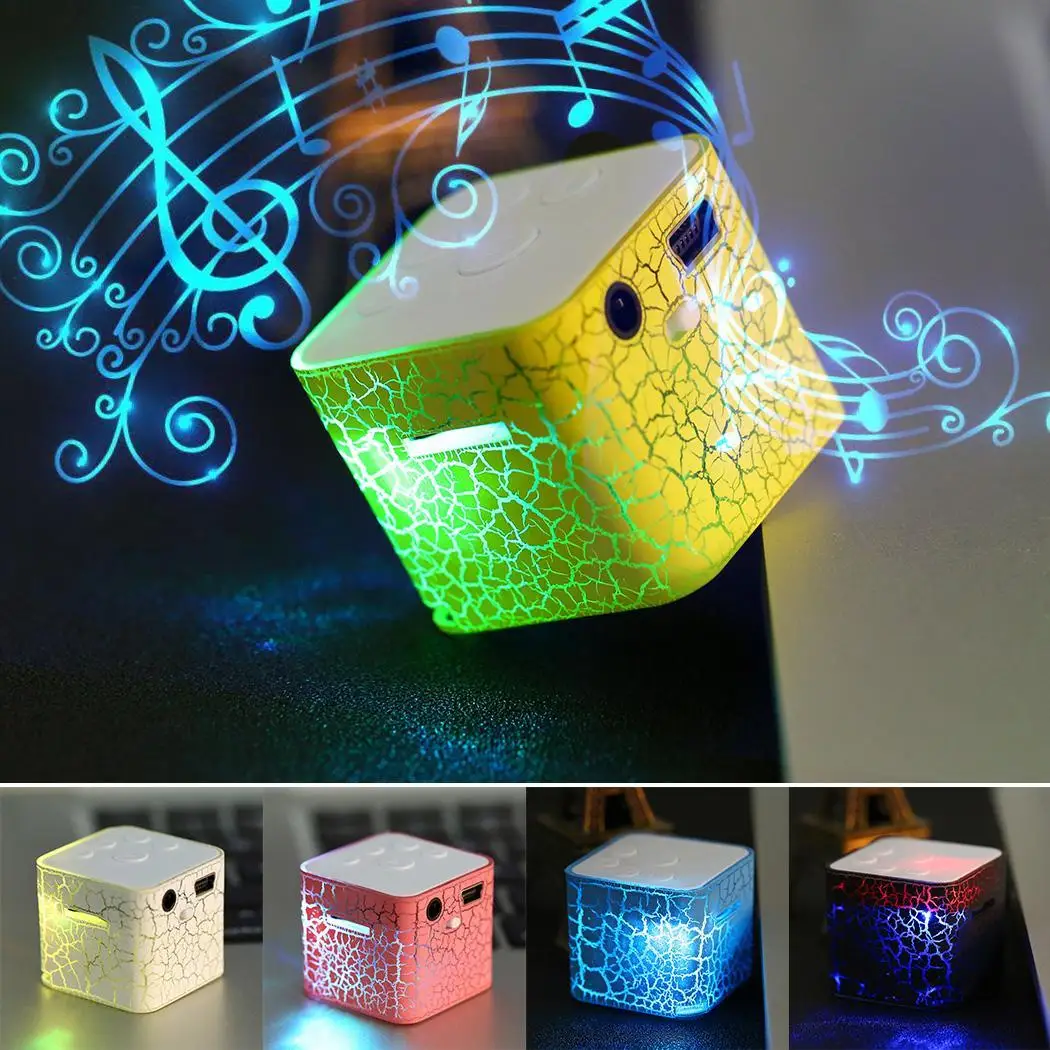 Мини Рог карты MP3 Квадратный Блок Форма USB 2 0 4 H внешний TF Аудио плеер 3 5