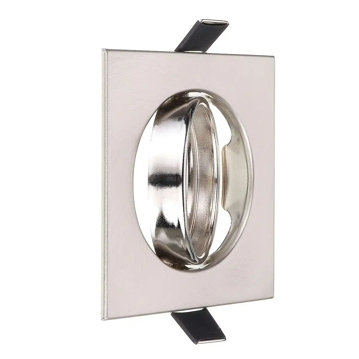 

CLAITE Square Rotation LED Downlight Ceiling Lamp Bracket for 70-75mm GU10 MR16 Light Bulb