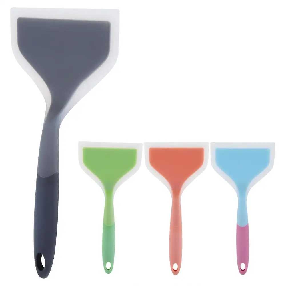

Silica Gel Specific To Non-stick Pan Silicone Turner Multi-function Spatula High-temperature Cooking Turner Tool Tool
