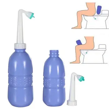 

US 450ML Portable Bidet Handheld Travel Toilet Handheld Hand Spray Seat Water