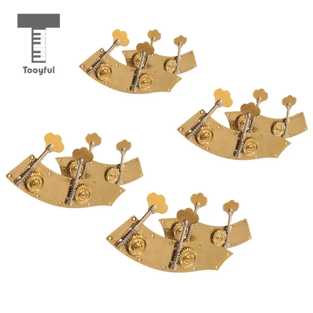 

1 Set 2pcs Upright Double Bass Tuning Pegs Tuners Machine Peg Heads Musical Stringed Instrument Accessories