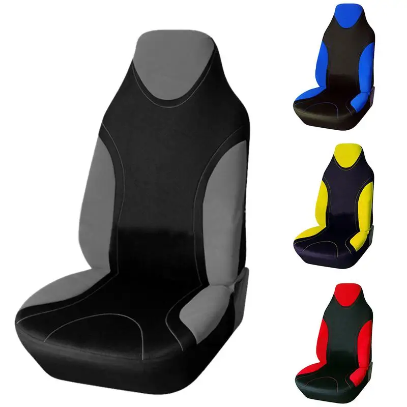 

Universal Car Sponge Seat Cover Mesh Interior Front Cover Headrest Front Seat Covers 4PCS Multicolor Car Seat Covers For Car Van