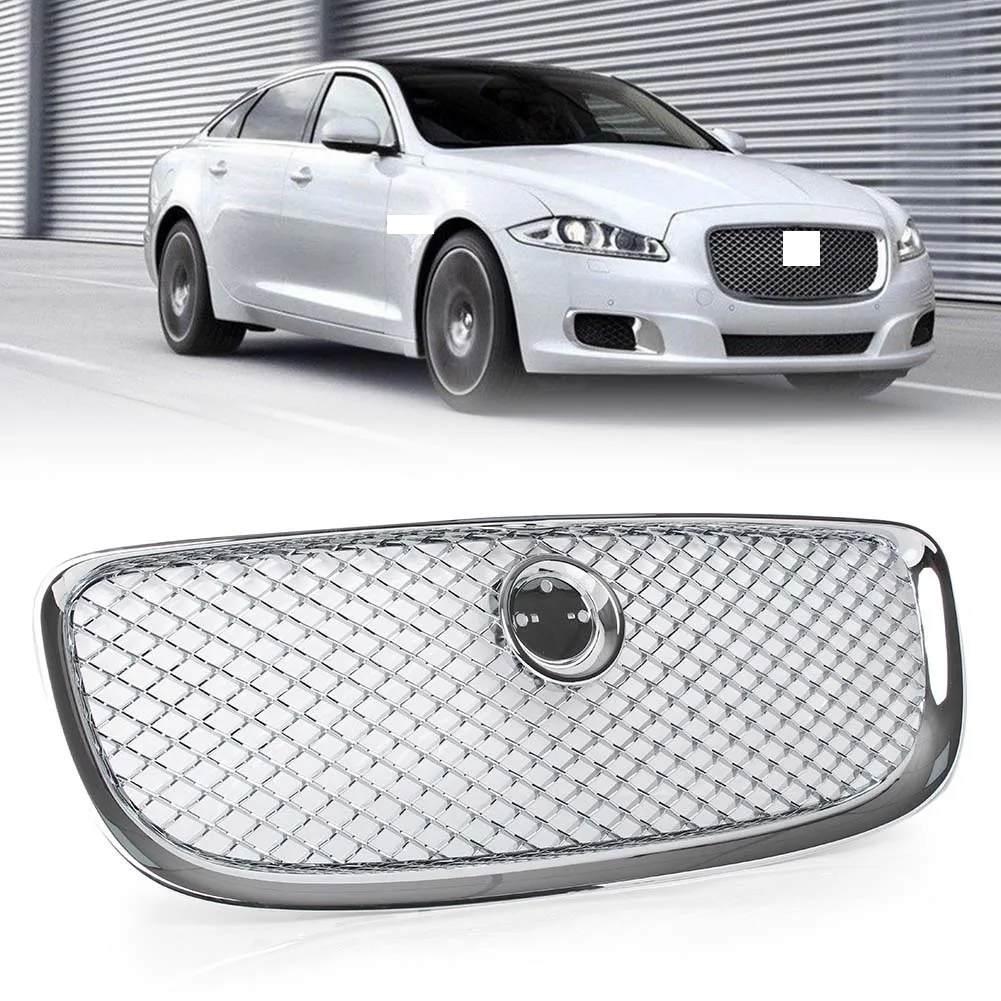 Black Mesh Upper Grill Front Grille For Jaguar XF 4 Door 2008 2009 2010 2011 X-F Black Mesh Upper Grill Front Grille For Jaguar XF 4 Door 2008 2009 2010 2011 X-F