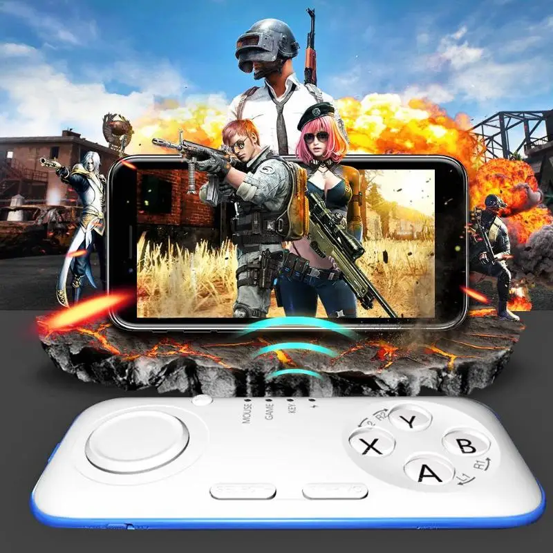 

Mocute 039 Bluetooth Mini Gamepads Gaming Mouse BT Controllers Joystick for Android iOS Smartphone Wireless Remote Controller