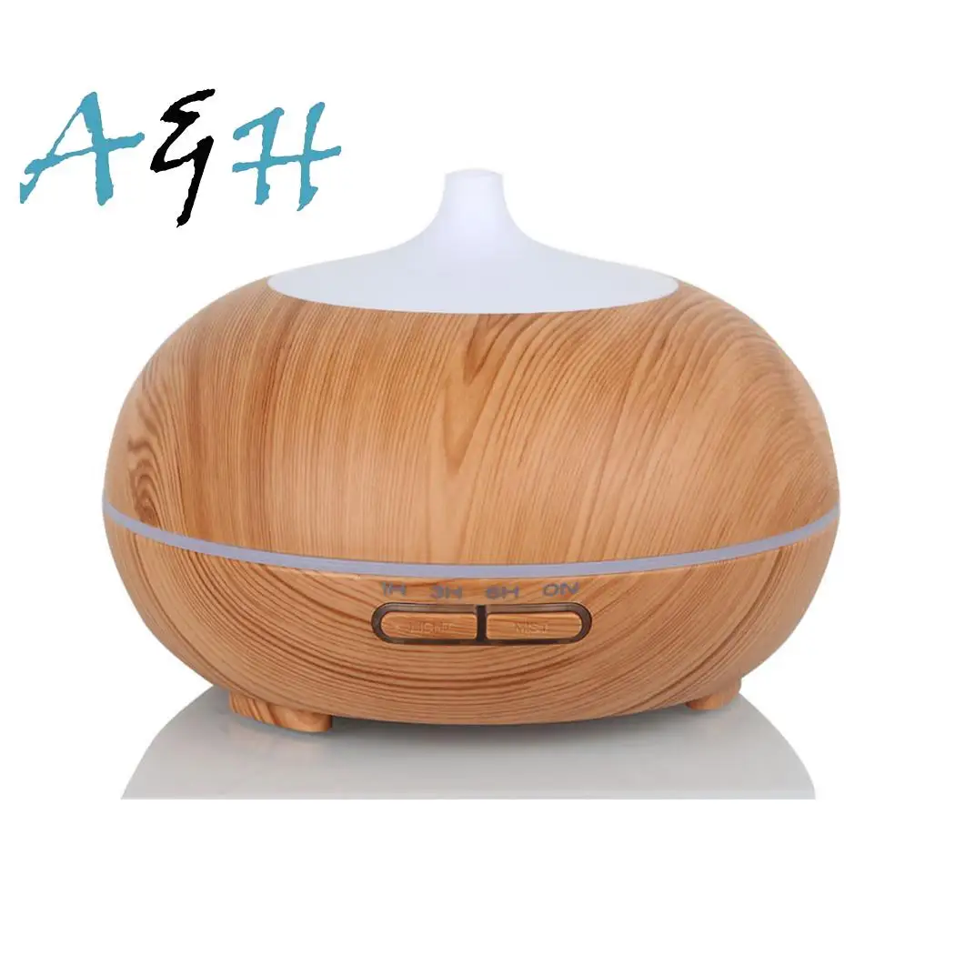 

Durable Ultrasonic Air Aroma Humidifier Air 20-30ML/H Adapter Diffuser With Multilocor LED Lights Home 400ml 1