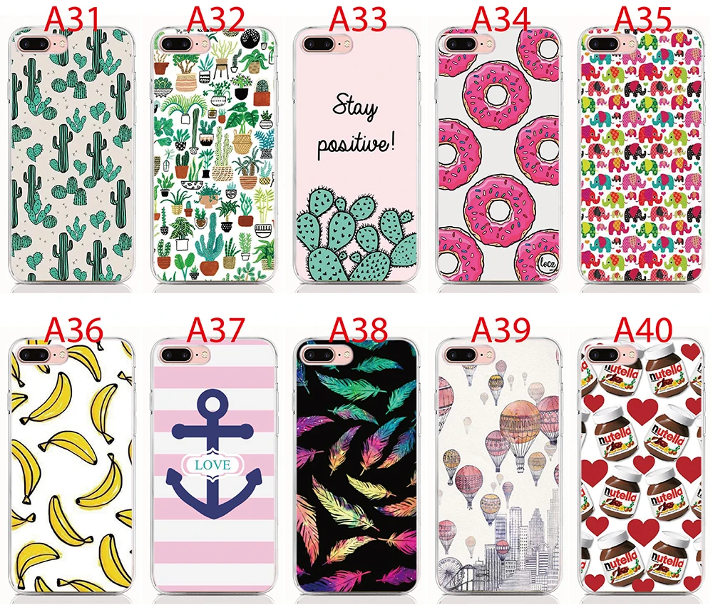 

For Blackberry Q30 Q20 Q10 Q5 Z30 case Print pattern Hard PC Animal Cat Cactus Back Cover Phone Cases