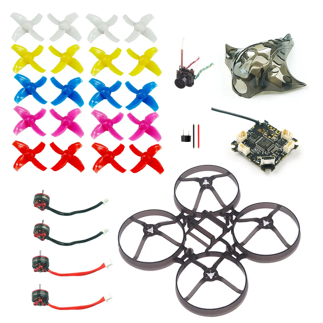 Crazybee F3 Pro FC Mobula7 V2 рама навес SE0802 1 2S бесщеточный мотор 40 мм Замена пропеллеров