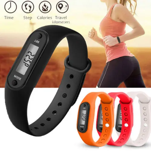

Sports Bracelet Tracker Smart Fitness Watch Heart Rate Monitor Fit Sleep Bit New Unisex Candy Color Fashion Smart Wristband