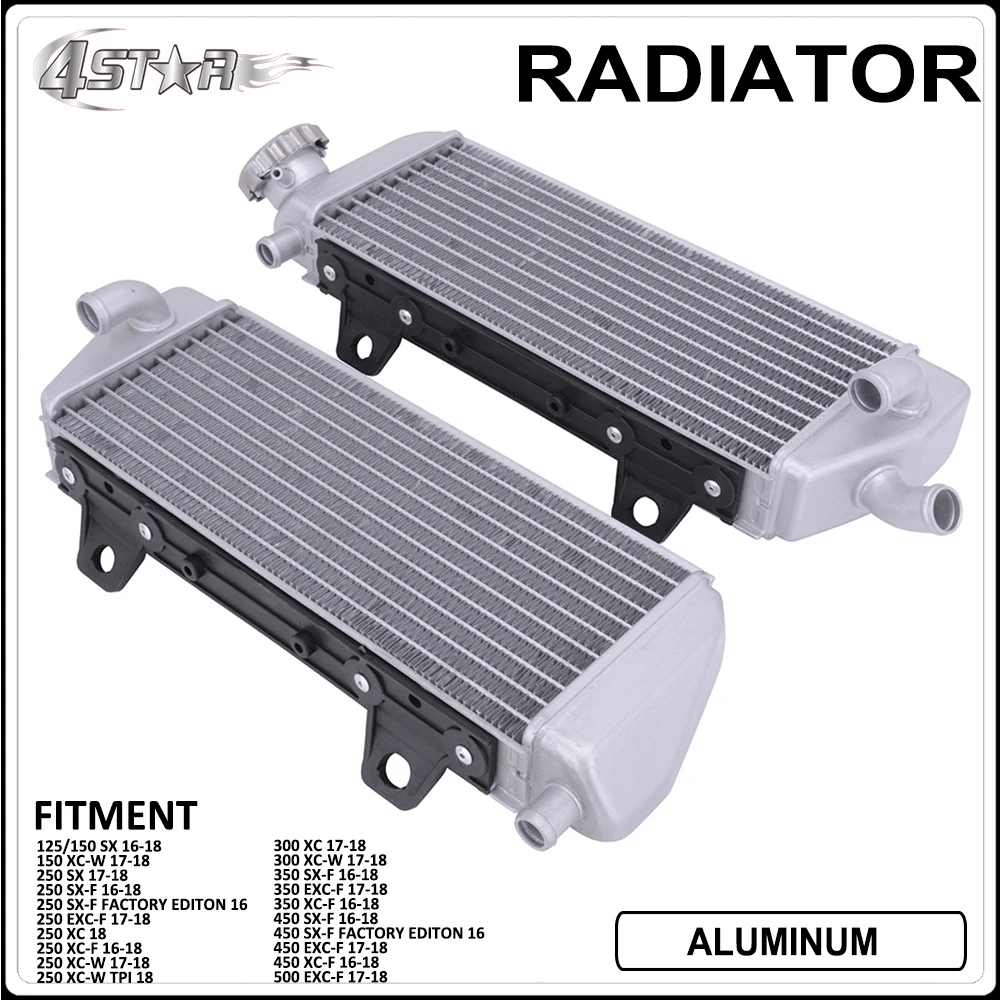 Мотоцикл алюминиевый радиатор охлаждения для KTM SX XCW EXCF XC XCF EXC SXF завод EDITON 125 150 250 300 350 450 500 Байк