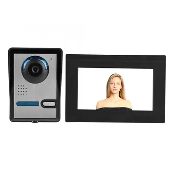 

video 7 inch Touch Screen Wired Wifi Video Camera Door Phone Ring Intercom Home Smart Doorbell Kit mirilla digital