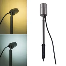 12 В 110 В/220 В уличный светодиодный светильник для газона с шипами, садовый светильник s 5 Вт GU10, Светодиодный точечный светильник, садовая дорожка, дорожка для двора