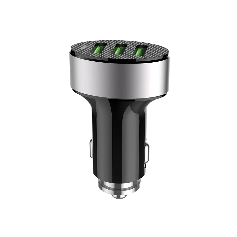 3.6A 3 USB Car Charger For iPhone XR Huawei P20 Pocophone f1 Oneplus 6T Xiaomi mi 8 S9 Note 9