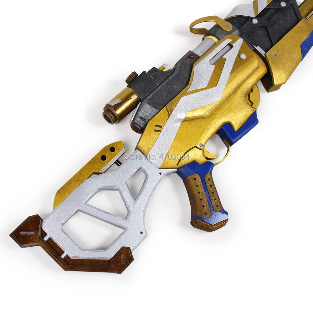Overwatch Widowmaker Skin Biathlon оружие Золотая вдова поцелуй Косплей Реплика снайперская