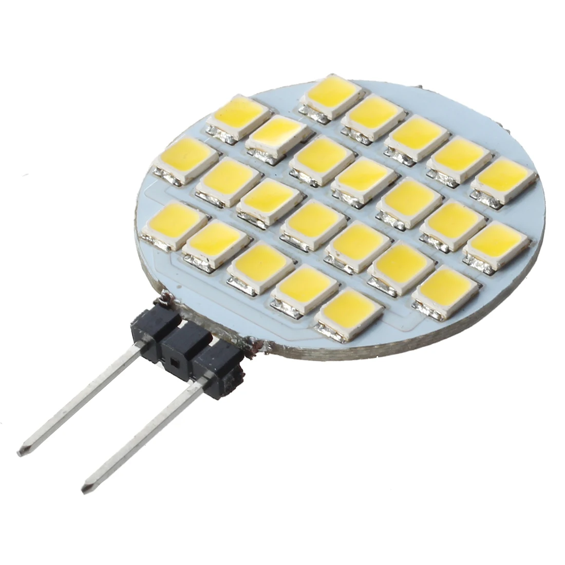 G4 лампа точечная 12V DC 24 светодиодный 1W теплый белый|Светодиодные лампы и трубки| |