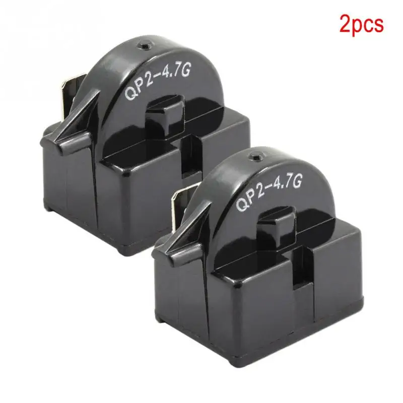 

2pcs/lot QP2-4.7 PTC Refrigerator Start Relay Single Foot Cooler Compressor