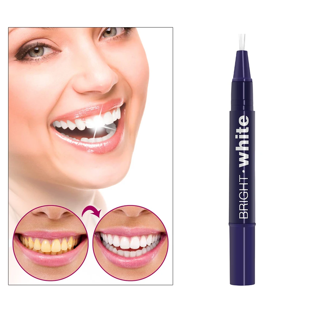 2 5 мл портативный отбеливатель зубов Pen Gel Teeth Whitener Kit Instant Natural Whitener|Отбеливание