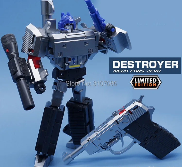 

G1 MFT Transformation MF-00 MF00 Galvatron Megotroun MGTron MF0 MP36 MP-36 Emperor of DestructionMini Pocket Figure Robot Toys