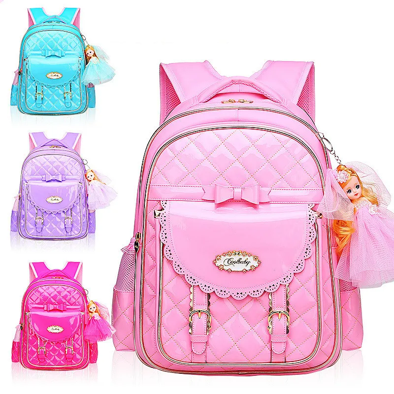 

2019 Fashion Children School Bags For Girls Kids Orthopedic Schoolbag Pink Cartoon Kids School Backpacks Mochila Infantil