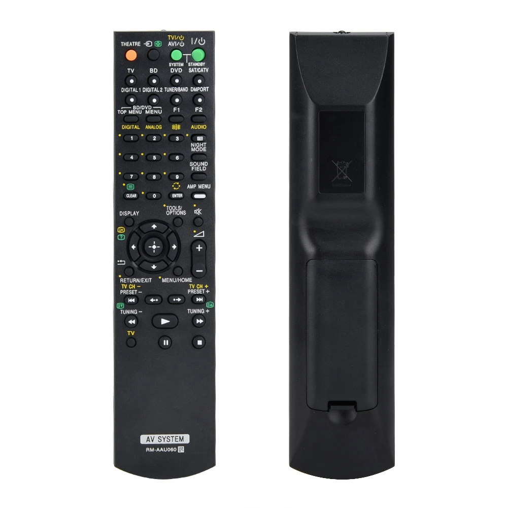 Remote Control Controller Replacement for Sony RM-AAU060 RM-AAU029 AV Receiver System TV Remote Control