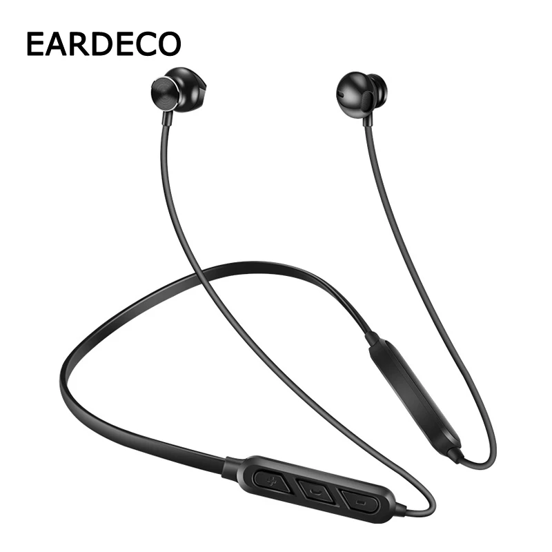 Беспроводные наушники EARDECO IPX5, Bluetooth наушники, стерео Спортивные Беспроводные наушники, гарнитура с микрофоном, басы для телефона