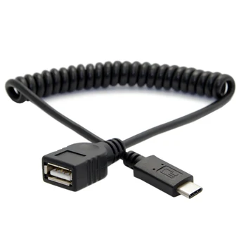 

Jimier Data Cablework 10pcs/lot A Female Stretch Usb-c 3.1 Type C To 2.0 For Tablet Mobile Phone Laptop