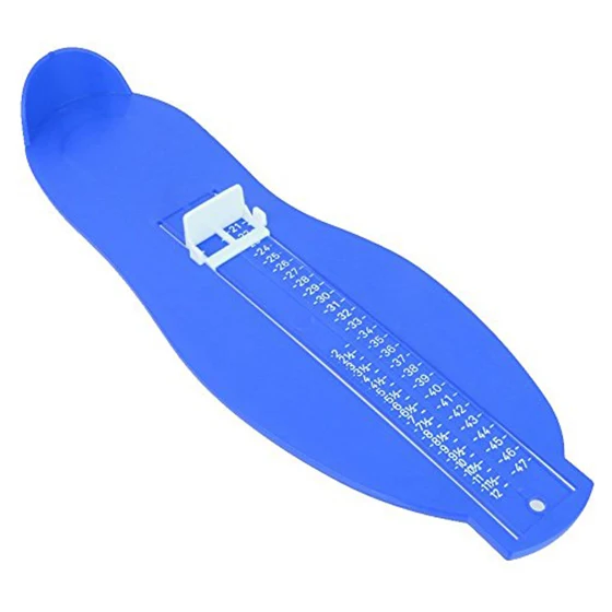

Durable Plastic measuring tool for foot Rule for Measuring the Foot of Adult's Length Blue