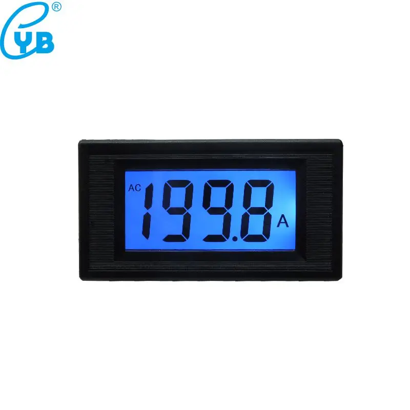 YB5135D Амперметр измеритель тока AC 200mA 2A 10A 50A 100A 200A 300A 500A ЖК цифровой индикатор